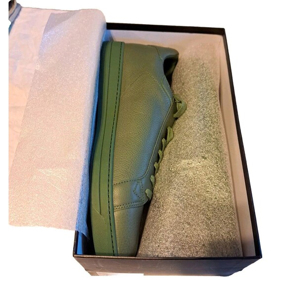 Michael Kors Keating Leather Sneaker in Amazon Green Men's Size 13 New In Box! - Picture 8 of 16